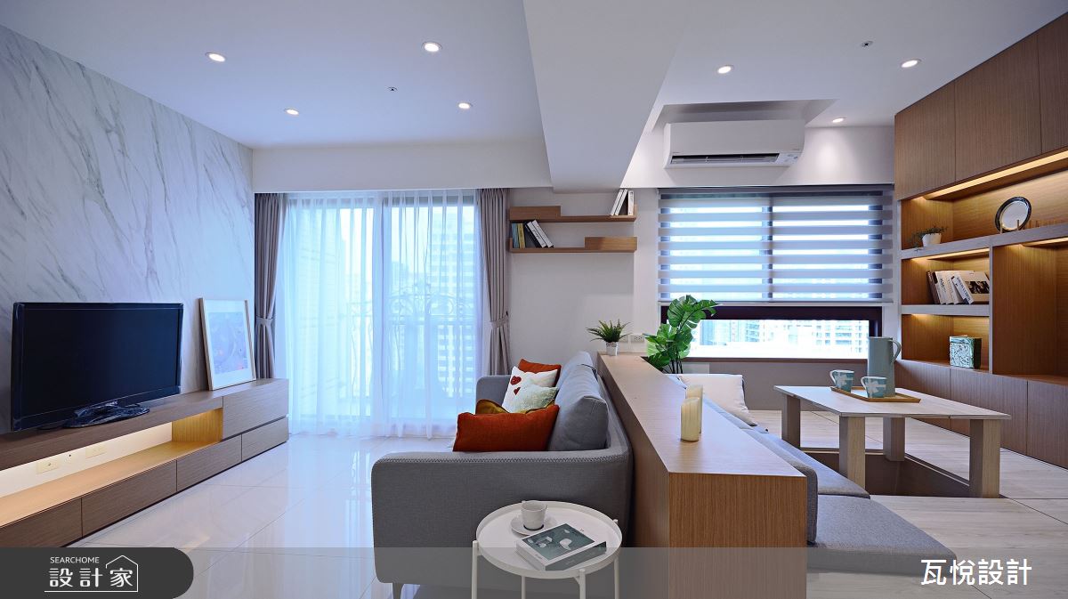 25坪新成屋(5年以下)＿現代風客廳書房和室案例圖片＿瓦悅設計有限公司＿瓦悅_60之14