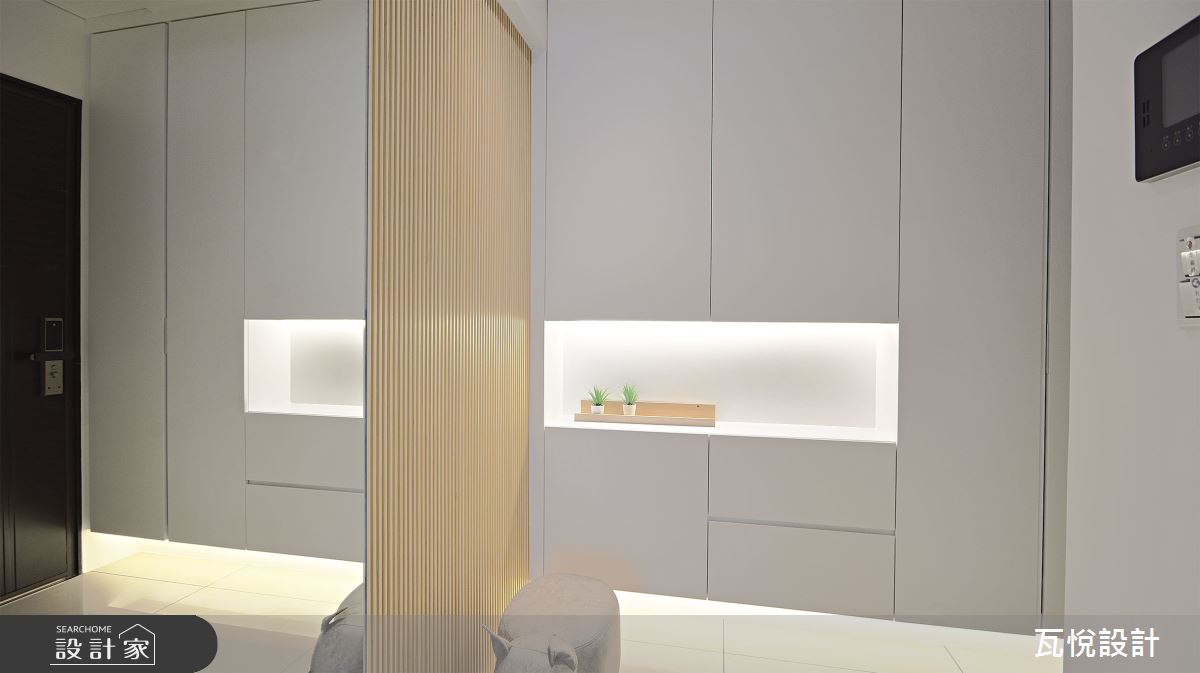 25坪新成屋(5年以下)＿現代風玄關案例圖片＿瓦悅設計有限公司＿瓦悅_60之1