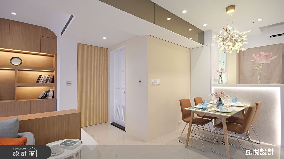 25坪新成屋(5年以下)＿現代風客廳餐廳吧檯案例圖片＿瓦悅設計有限公司＿瓦悅_60之31