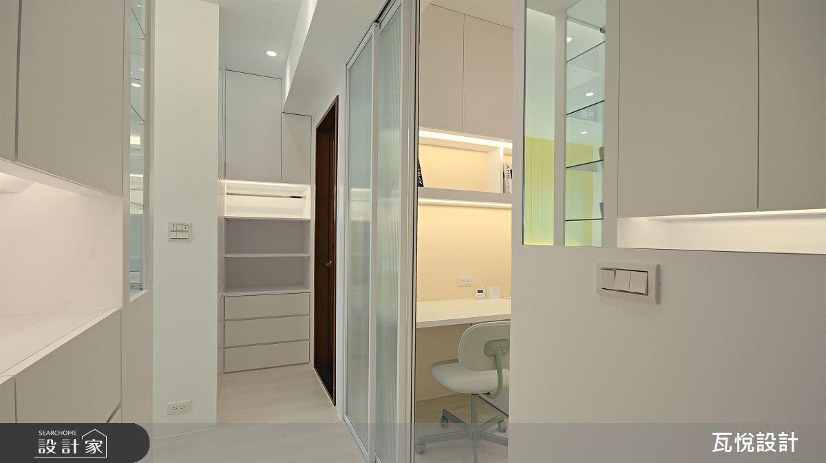 25坪新成屋(5年以下)＿現代風走廊案例圖片＿瓦悅設計有限公司＿瓦悅_60之35