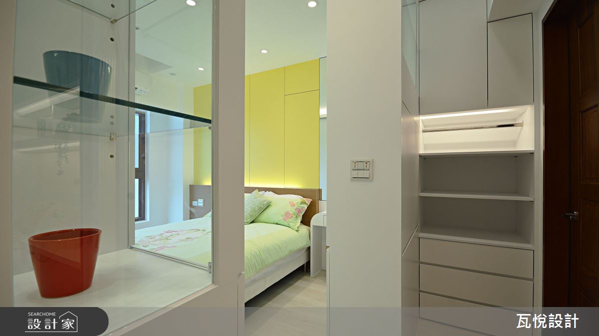 25坪新成屋(5年以下)＿現代風臥室案例圖片＿瓦悅設計有限公司＿瓦悅_60之40