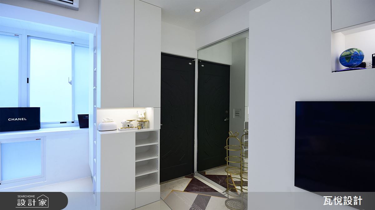 27坪老屋(41~50年)＿現代風玄關陽台案例圖片＿瓦悅設計有限公司＿瓦悅_61之1