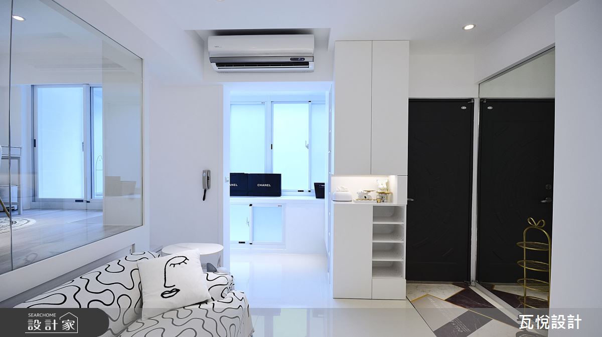 27坪老屋(41~50年)＿現代風玄關客廳案例圖片＿瓦悅設計有限公司＿瓦悅_61之8
