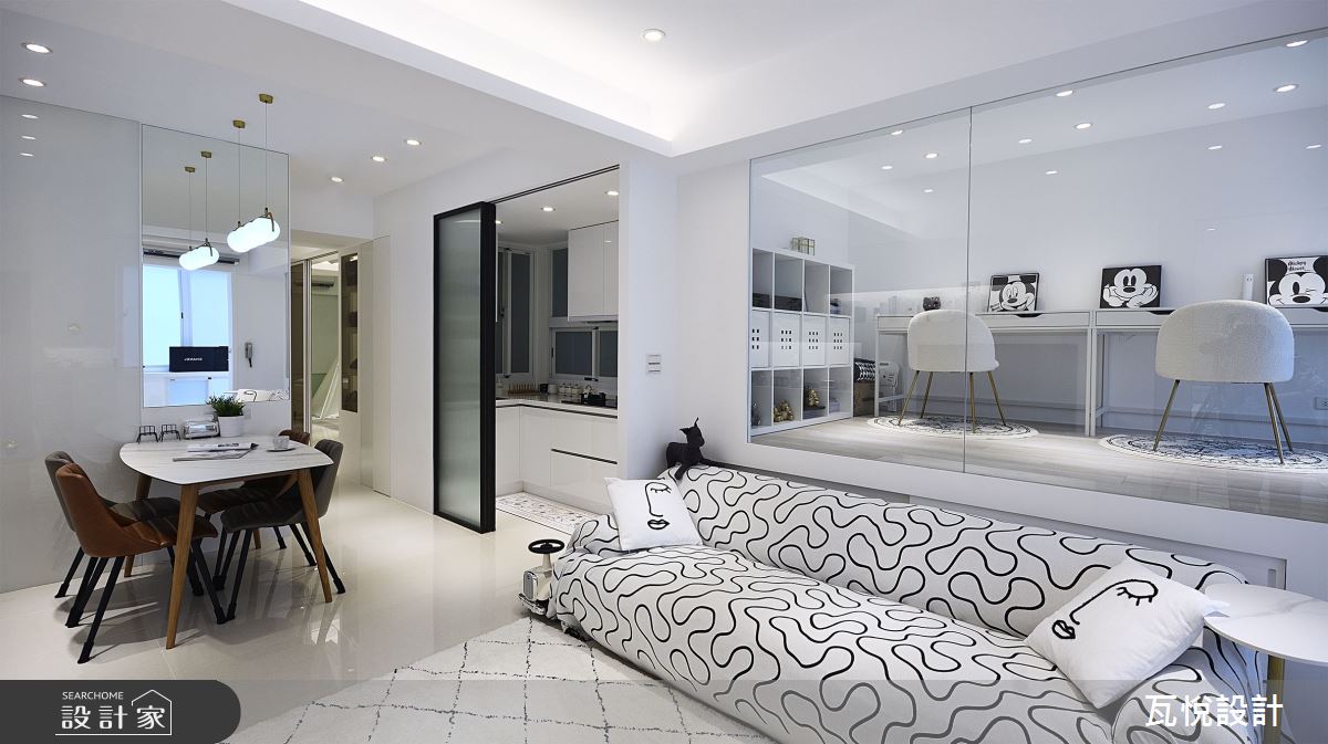 27坪老屋(41~50年)＿現代風客廳餐廳廚房案例圖片＿瓦悅設計有限公司＿瓦悅_61之10