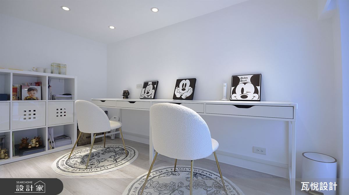 27坪老屋(41~50年)＿現代風書房案例圖片＿瓦悅設計有限公司＿瓦悅_61之17