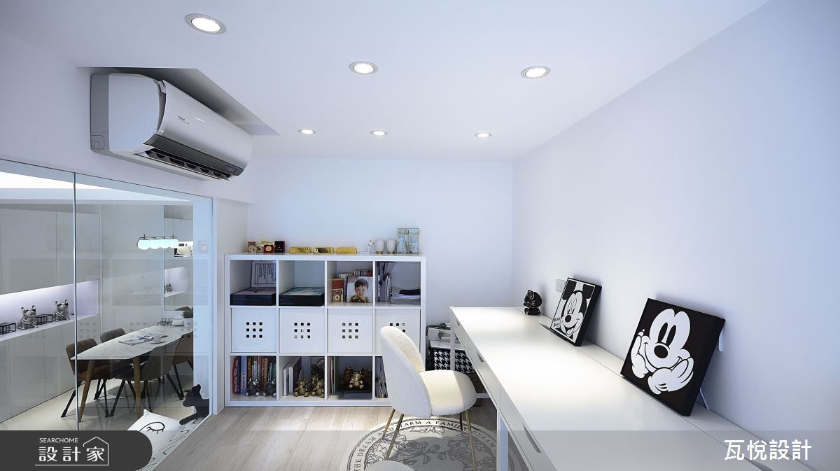 27坪老屋(41~50年)＿現代風書房案例圖片＿瓦悅設計有限公司＿瓦悅_61之16