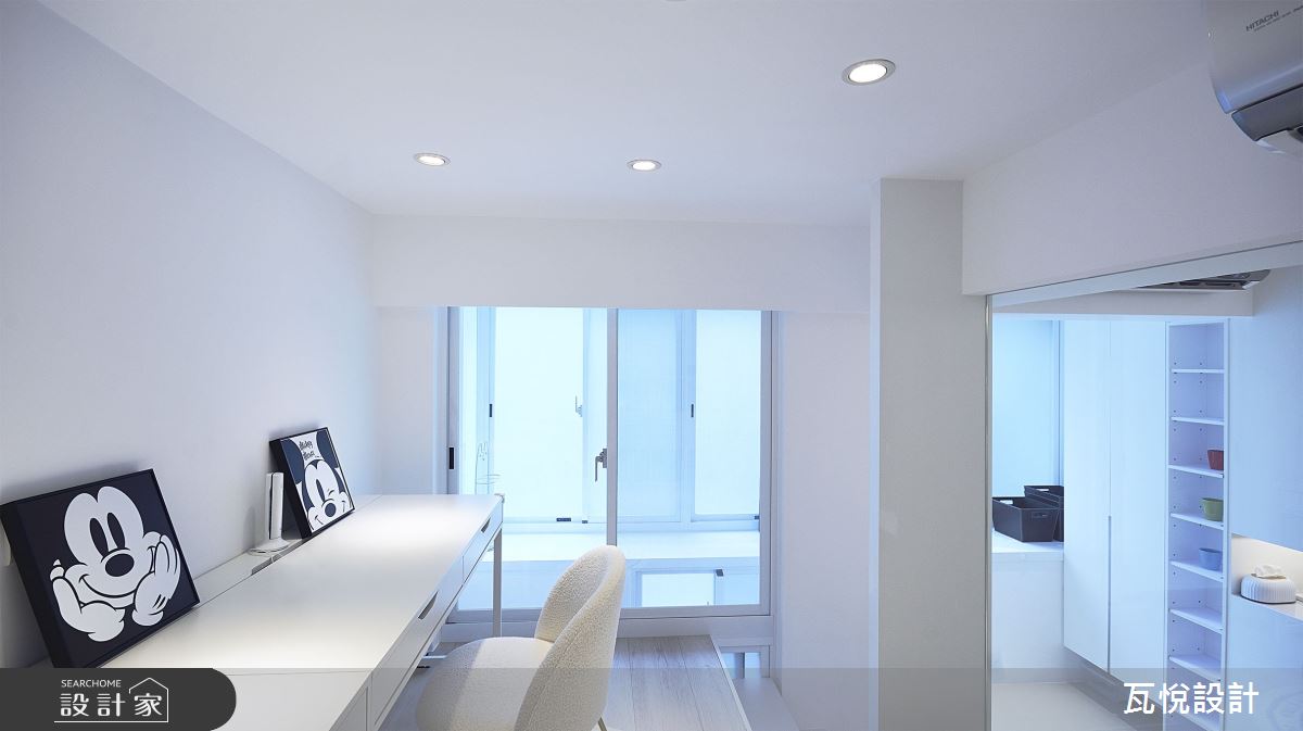 27坪老屋(41~50年)＿現代風書房案例圖片＿瓦悅設計有限公司＿瓦悅_61之18