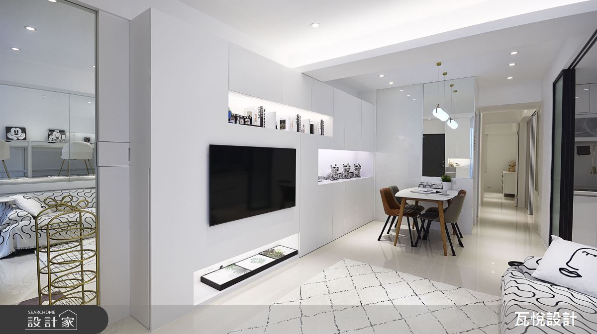 27坪老屋(41~50年)＿現代風客廳餐廳案例圖片＿瓦悅設計有限公司＿瓦悅_61之24
