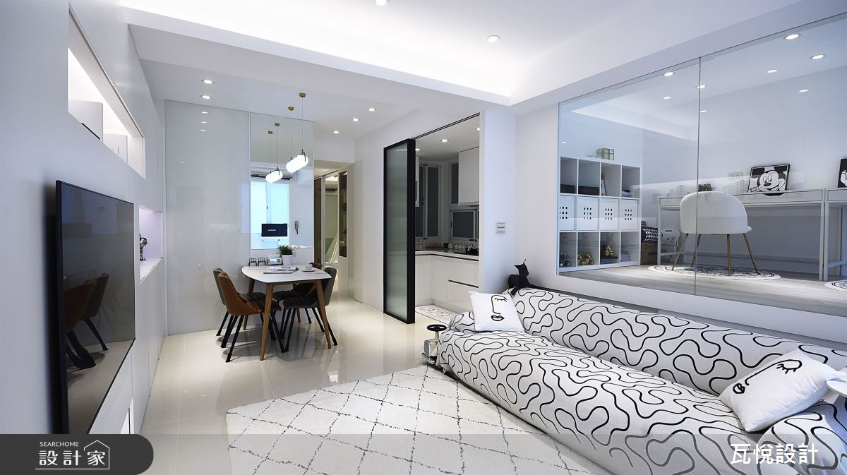 27坪老屋(41~50年)＿現代風客廳餐廳廚房案例圖片＿瓦悅設計有限公司＿瓦悅_61之26