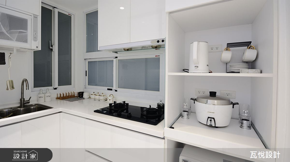 27坪老屋(41~50年)＿現代風廚房案例圖片＿瓦悅設計有限公司＿瓦悅_61之31