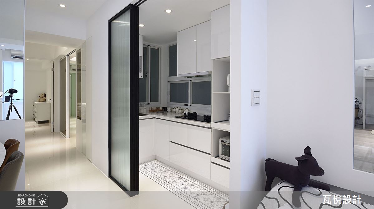 27坪老屋(41~50年)＿現代風廚房走廊案例圖片＿瓦悅設計有限公司＿瓦悅_61之30