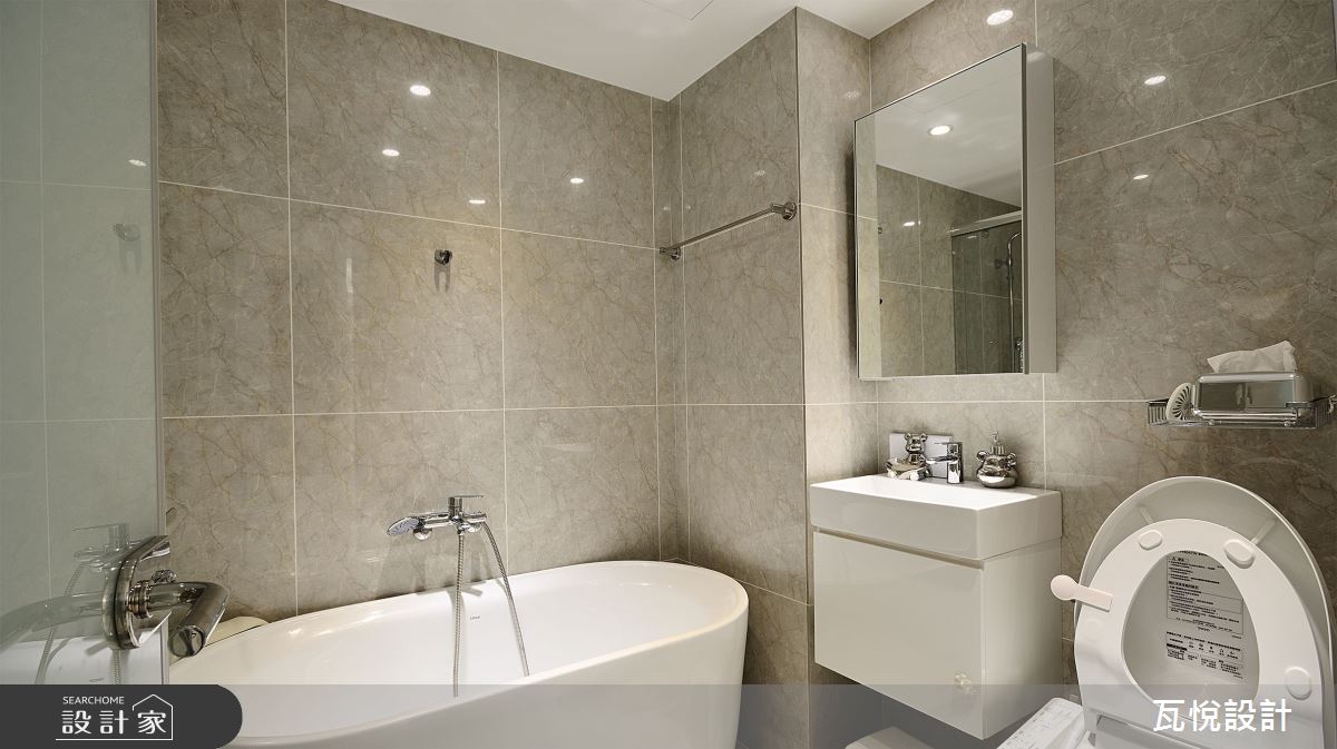 27坪老屋(41~50年)＿現代風浴室案例圖片＿瓦悅設計有限公司＿瓦悅_61之36