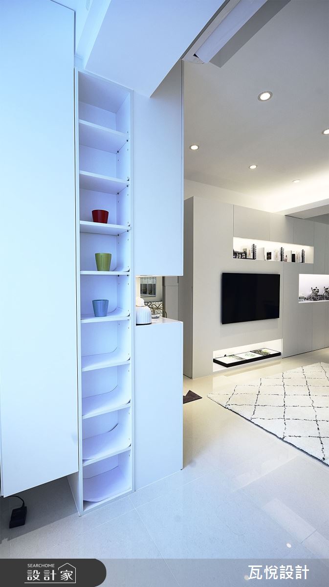 27坪老屋(41~50年)＿現代風客廳陽台案例圖片＿瓦悅設計有限公司＿瓦悅_61之4