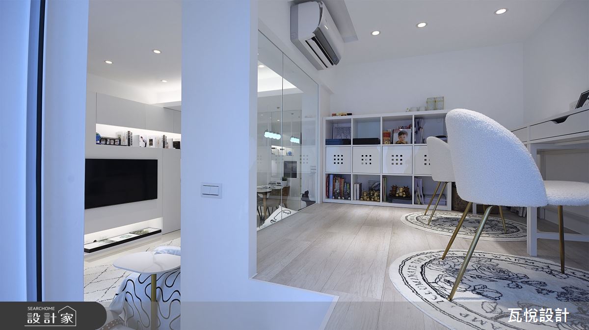 27坪老屋(41~50年)＿現代風書房案例圖片＿瓦悅設計有限公司＿瓦悅_61之14