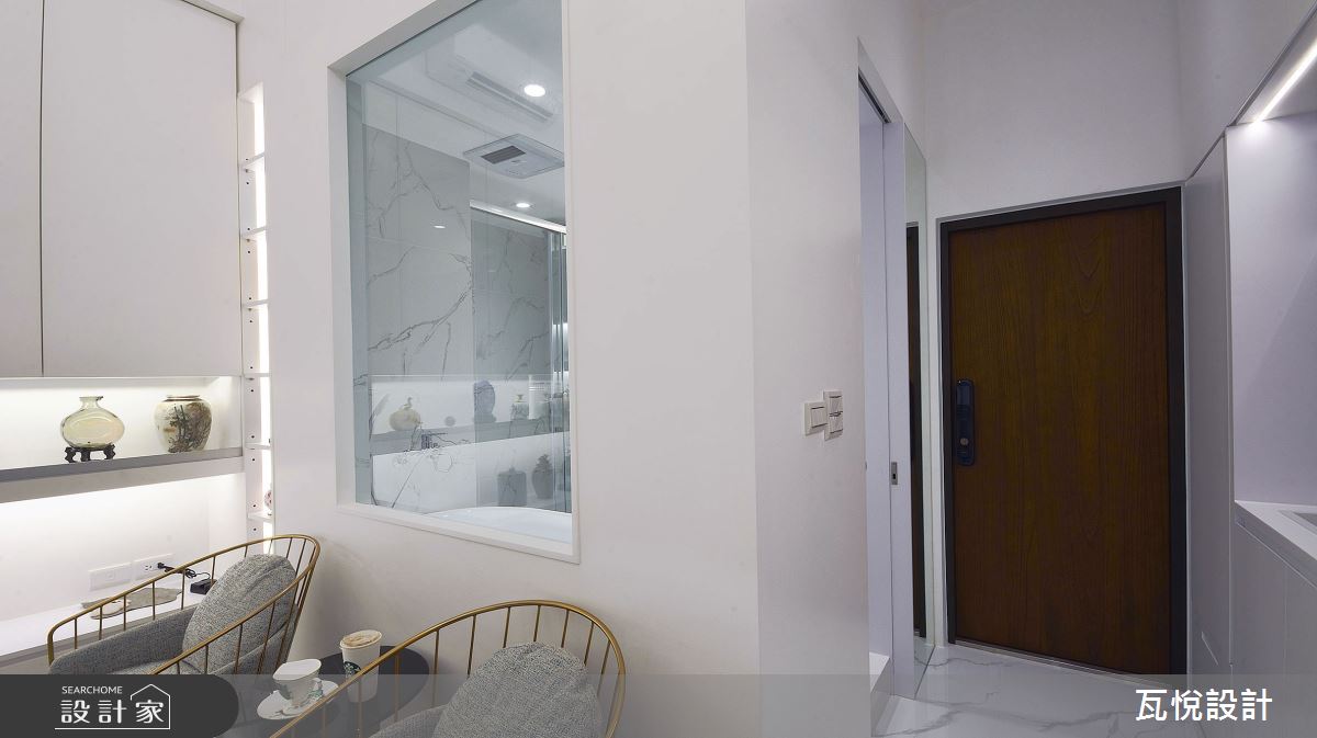 8坪老屋(16~30年)＿現代風玄關客廳案例圖片＿瓦悅設計有限公司＿瓦悅_62之8