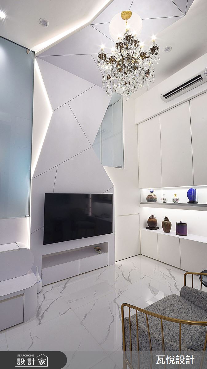 8坪老屋(16~30年)＿現代風客廳樓梯案例圖片＿瓦悅設計有限公司＿瓦悅_62之24