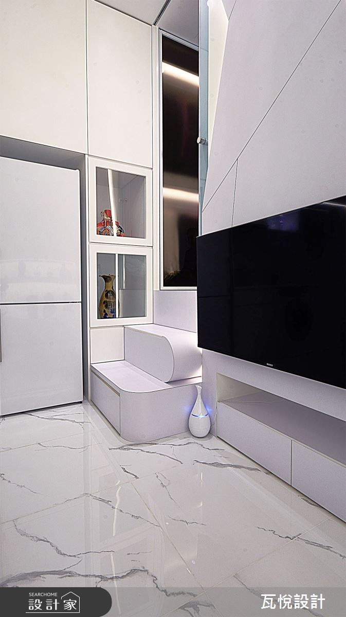 8坪老屋(16~30年)＿現代風客廳樓梯案例圖片＿瓦悅設計有限公司＿瓦悅_62之25