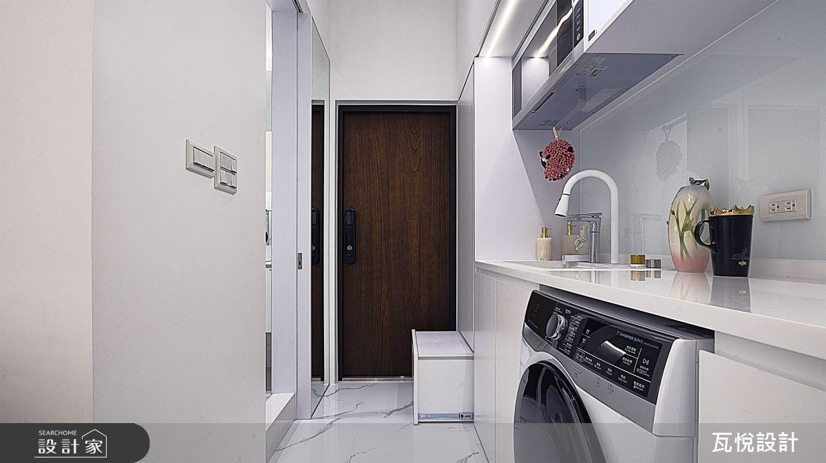 8坪老屋(16~30年)＿現代風玄關廚房案例圖片＿瓦悅設計有限公司＿瓦悅_62之2