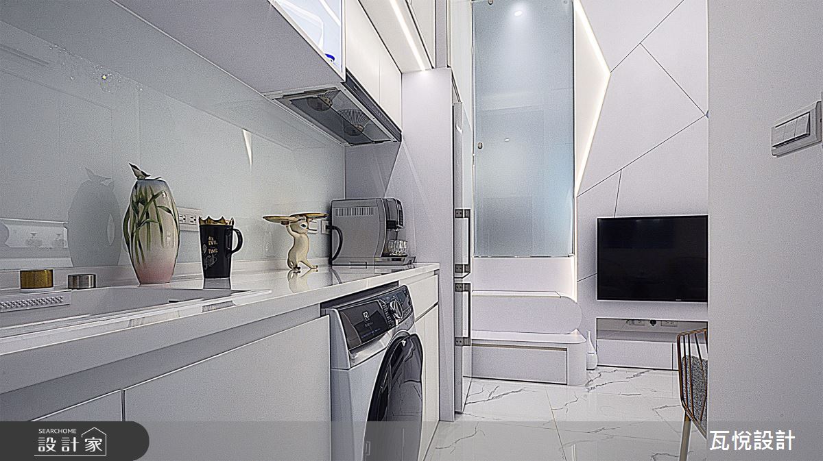 8坪老屋(16~30年)＿現代風玄關客廳廚房樓梯案例圖片＿瓦悅設計有限公司＿瓦悅_62之6