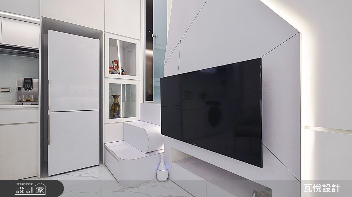 8坪老屋(16~30年)＿現代風客廳廚房樓梯案例圖片＿瓦悅設計有限公司＿瓦悅_62之22