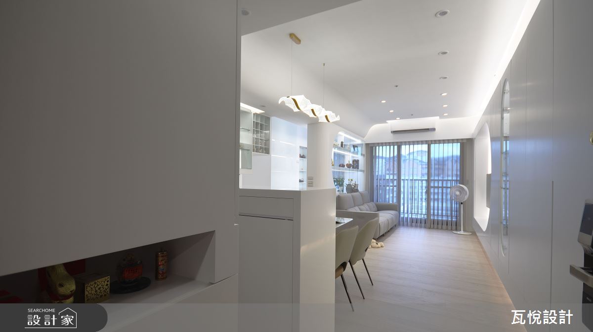 25坪預售屋＿現代風玄關案例圖片＿瓦悅設計有限公司＿瓦悅_63之1