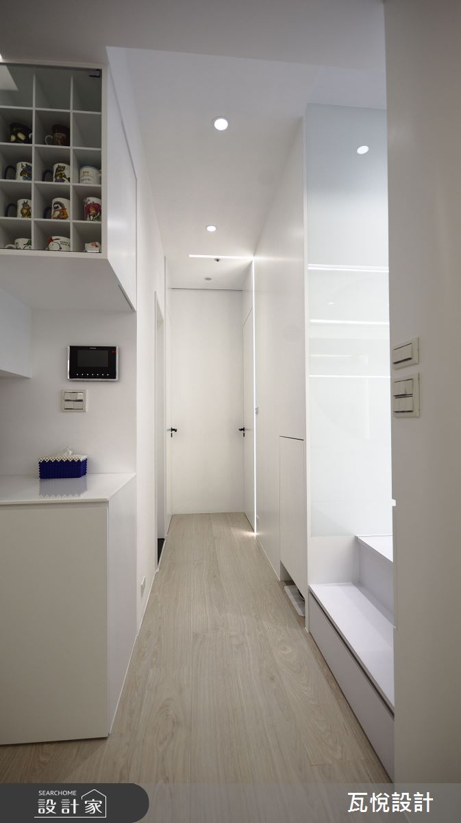 25坪預售屋＿現代風走廊案例圖片＿瓦悅設計有限公司＿瓦悅_63之28