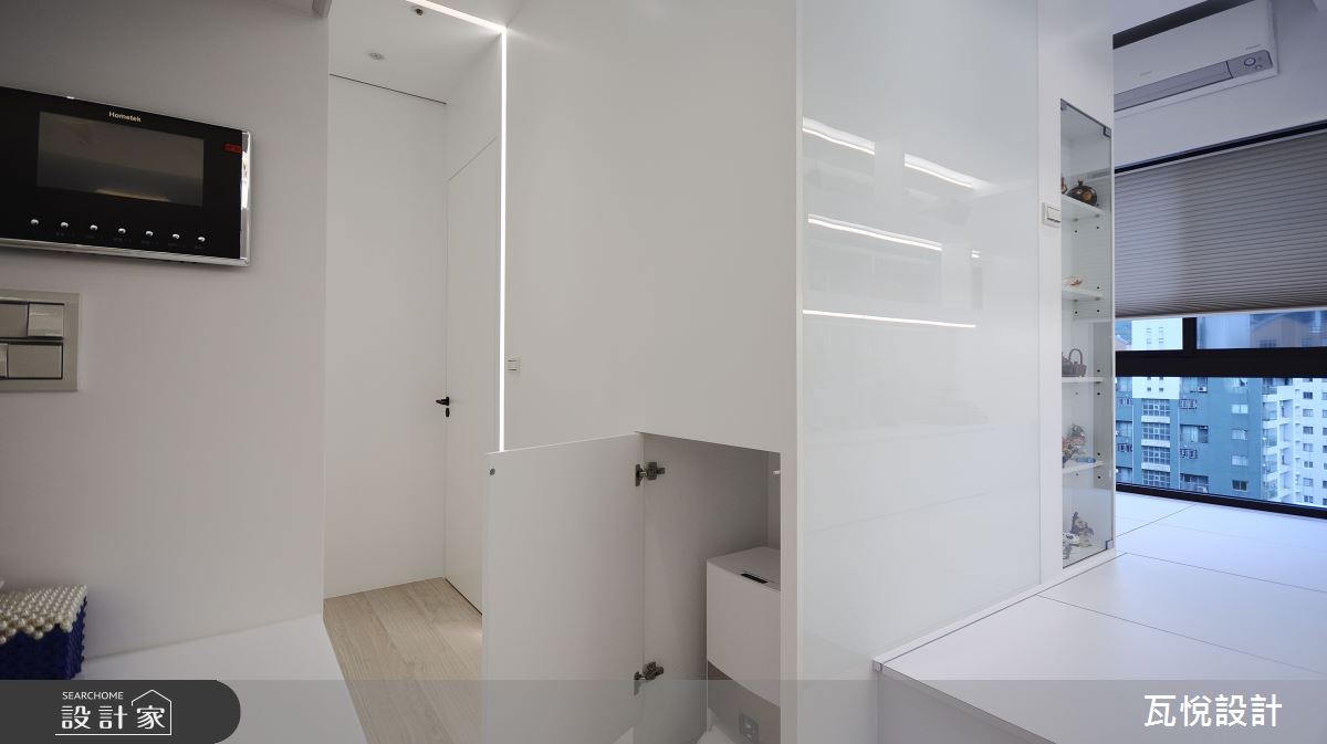 25坪預售屋＿現代風走廊儲藏室案例圖片＿瓦悅設計有限公司＿瓦悅_63之30