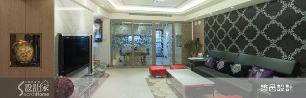 35坪新成屋(5年以下)＿混搭風客廳案例圖片＿築邑企業有限公司＿築邑_01之3