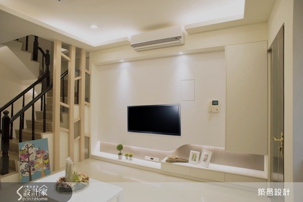 45坪中古屋(5~15年)＿簡約風客廳案例圖片＿築邑企業有限公司＿築邑_03之3