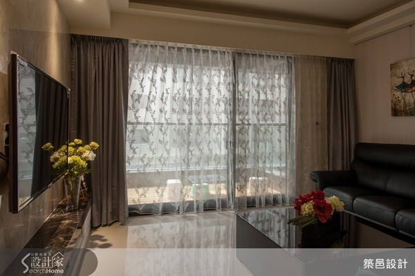 33坪新成屋(5年以下)＿混搭風客廳案例圖片＿築邑企業有限公司＿築邑_04之1