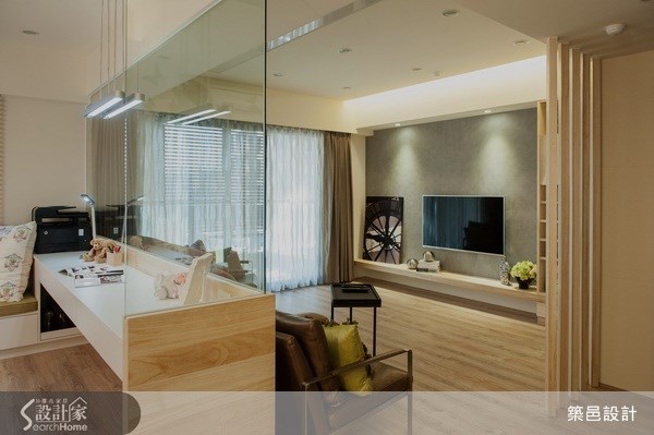 33坪新成屋(5年以下)＿休閒風客廳案例圖片＿築邑企業有限公司＿築邑_06之5