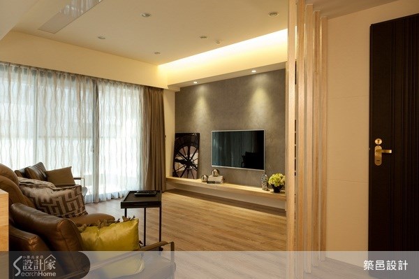 33坪新成屋(5年以下)＿休閒風客廳案例圖片＿築邑企業有限公司＿築邑_06之4