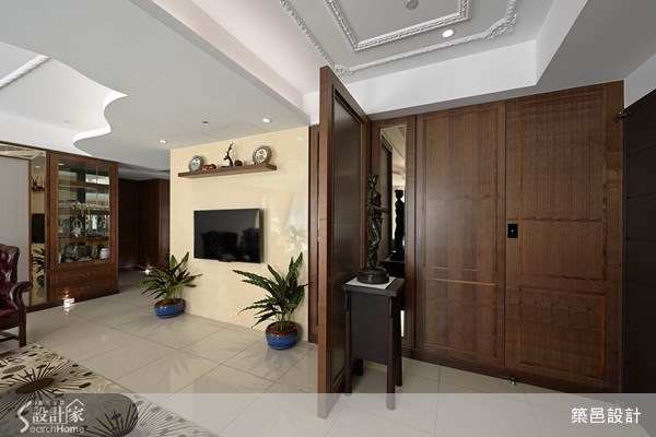 33坪新成屋(5年以下)＿新古典客廳案例圖片＿築邑企業有限公司＿築邑_07之5