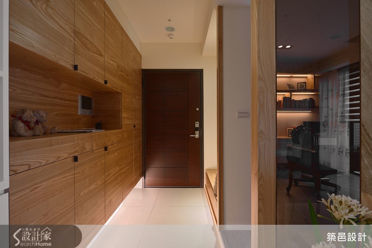 35坪新成屋(5年以下)＿混搭風走廊案例圖片＿築邑企業有限公司＿築邑_08之1