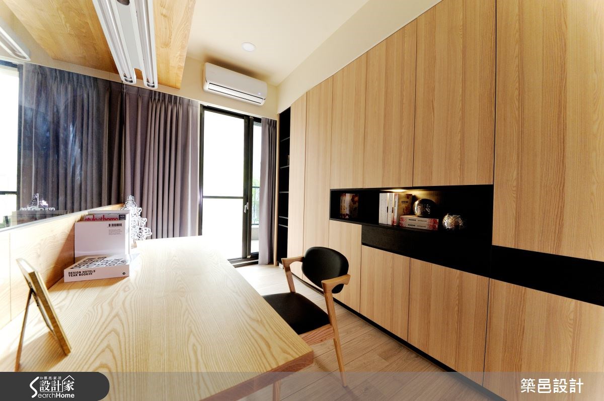 30坪新成屋(5年以下)＿現代風書房案例圖片＿築邑企業有限公司＿築邑_09之8