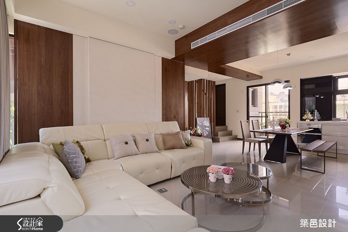 70坪新成屋(5年以下)＿混搭風客廳案例圖片＿築邑企業有限公司＿築邑_10之3