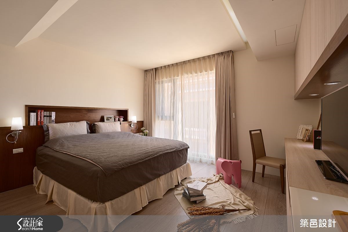 70坪新成屋(5年以下)＿混搭風臥室案例圖片＿築邑企業有限公司＿築邑_10之9