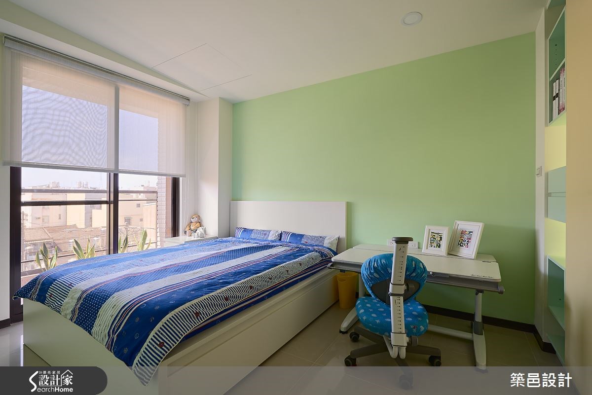 70坪新成屋(5年以下)＿混搭風臥室案例圖片＿築邑企業有限公司＿築邑_10之12