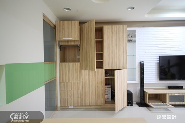 30坪新成屋(5年以下)＿現代風客廳案例圖片＿達譽設計＿達譽_01之10