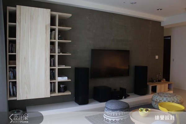 30坪預售屋＿北歐風客廳案例圖片＿達譽設計＿達譽_02之3