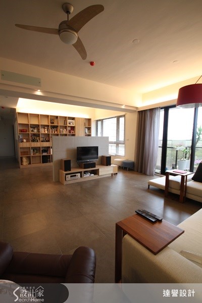 30坪新成屋(5年以下)＿現代風客廳案例圖片＿達譽設計＿達譽_03之13