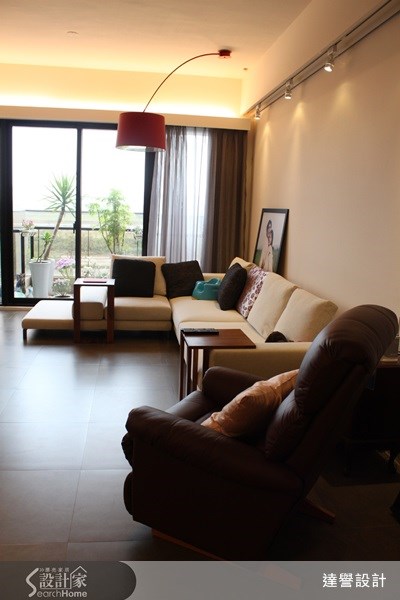 30坪新成屋(5年以下)＿現代風客廳案例圖片＿達譽設計＿達譽_03之5