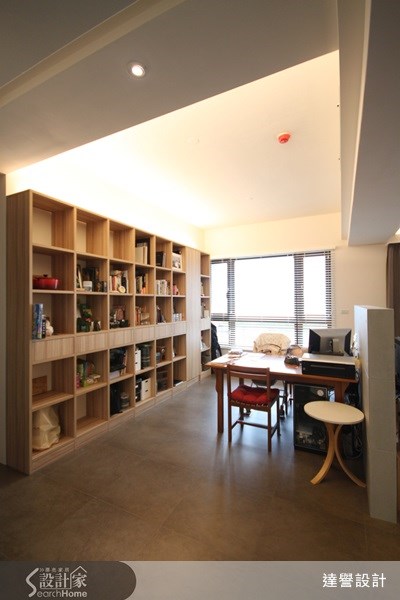 30坪新成屋(5年以下)＿現代風書房案例圖片＿達譽設計＿達譽_03之15