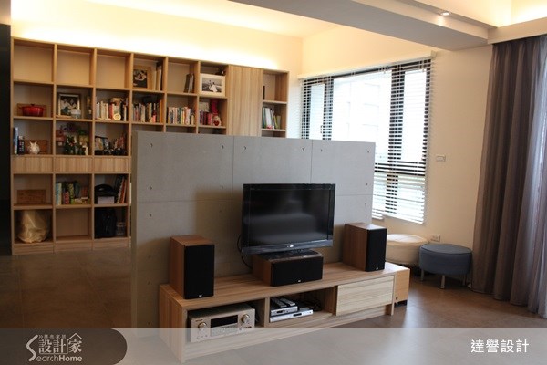 30坪新成屋(5年以下)＿現代風客廳案例圖片＿達譽設計＿達譽_03之17