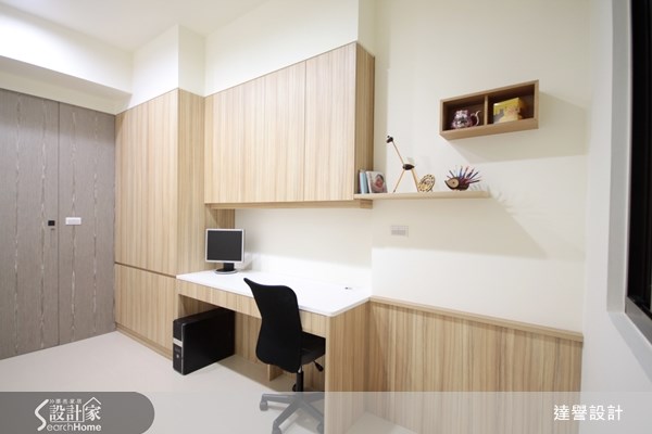 30坪新成屋(5年以下)＿北歐風書房案例圖片＿達譽設計＿達譽_04之18