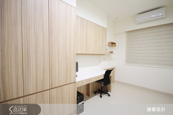30坪新成屋(5年以下)＿北歐風書房案例圖片＿達譽設計＿達譽_04之17