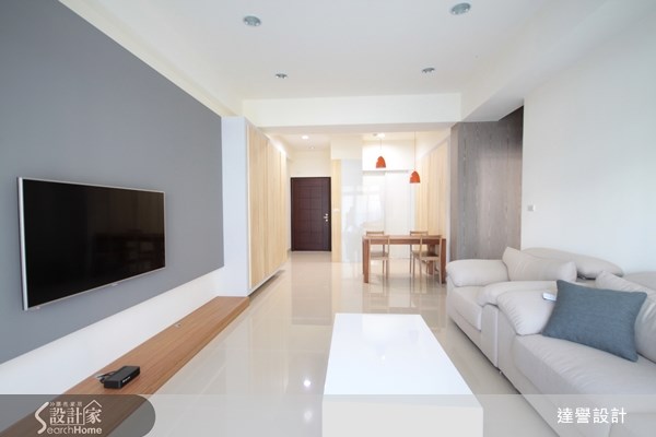 30坪新成屋(5年以下)＿北歐風客廳案例圖片＿達譽設計＿達譽_04之3