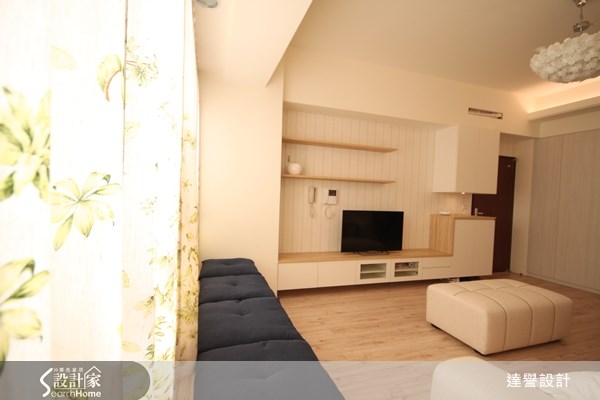 25坪新成屋(5年以下)＿北歐風客廳案例圖片＿達譽設計＿達譽_05之3