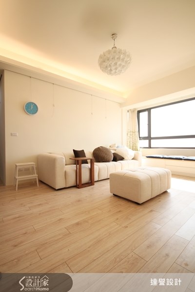 25坪新成屋(5年以下)＿北歐風客廳案例圖片＿達譽設計＿達譽_05之2