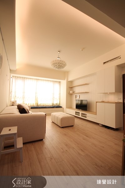 25坪新成屋(5年以下)＿北歐風客廳案例圖片＿達譽設計＿達譽_05之8